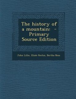 Front cover_The history of a mountain