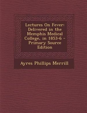 Front cover_Lectures On Fever