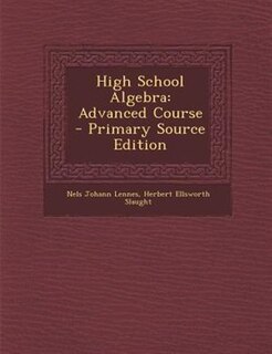 Couverture_High School Algebra
