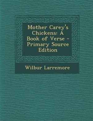 Front cover_Mother Carey's Chickens