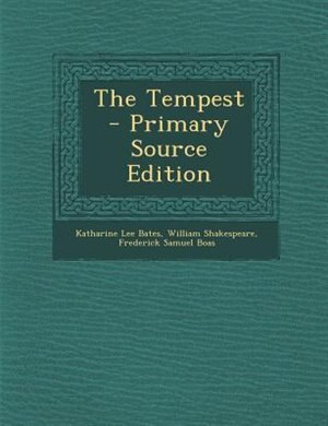 The Tempest - Primary Source Edition