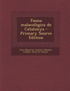 Couverture_Fauna malacològica de Catalunya