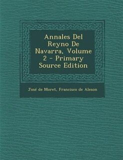Front cover_Annales Del Reyno De Navarra, Volume 2