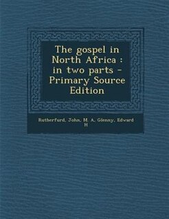 Couverture_The gospel in North Africa