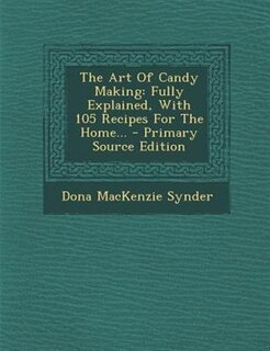 Front cover_The Art Of Candy Making