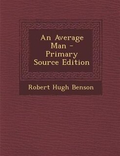 Front cover_An Average Man - Primary Source Edition