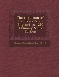 The expulsion of the Jews from England in 1290