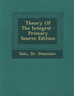Front cover_Theory Of The Integral
