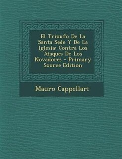 Front cover_El Triunfo De La Santa Sede Y De La Iglesia