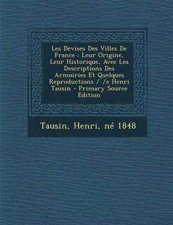 Couverture_Les Devises Des Villes De France