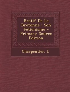 Front cover_Restif De La Bretonne
