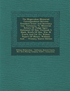 Front cover_The Mcgarrahan Memorial