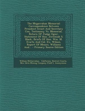 Front cover_The Mcgarrahan Memorial