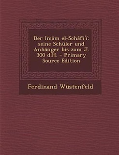 Couverture_Der Imâm el-Schâfi'í