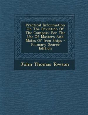 Front cover_Practical Information On The Deviation Of The Compass
