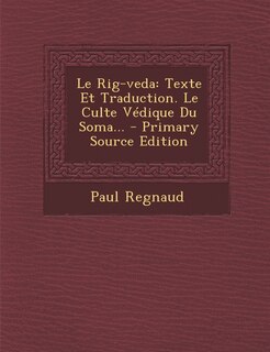 Front cover_Le Rig-veda