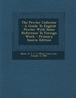 Front cover_The Pewter Collector