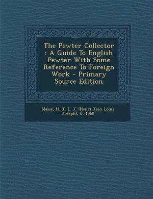 Front cover_The Pewter Collector