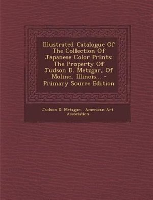 Front cover_Illustrated Catalogue Of The Collection Of Japanese Color Prints