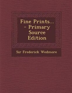 Couverture_Fine Prints... - Primary Source Edition