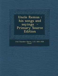 Front cover_Uncle Remus