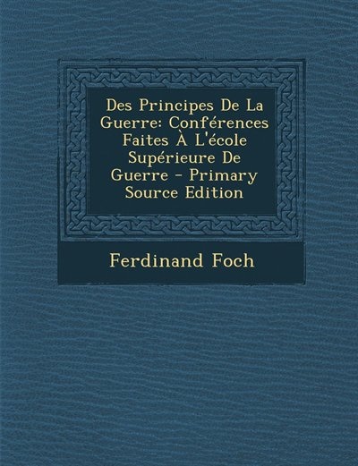 Couverture_Des Principes De La Guerre