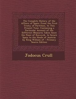 Couverture_The Complete History of the Affairs of Spain