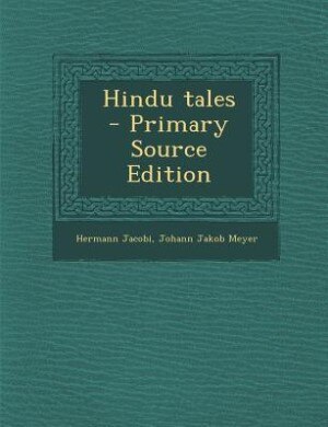 Front cover_Hindu tales  - Primary Source Edition