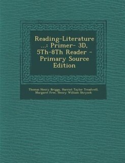 Couverture_Reading- Literature Eighth Reader