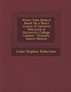 Front cover_Water-Tube Boilers