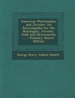 Front cover_American Watchmaker and Jeweler