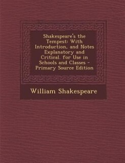 Couverture_Shakespeare's the Tempest