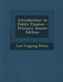 Introduction to Public Finance