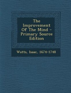 Front cover_The Improvement Of The Mind