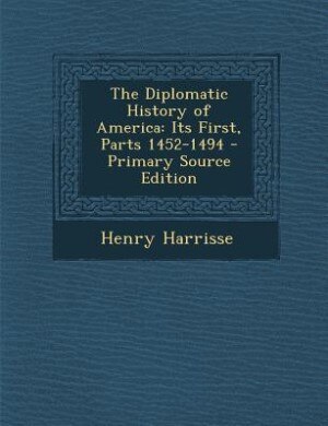 Front cover_The Diplomatic History of America