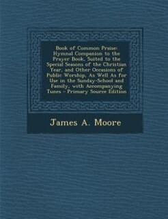 Couverture_Book of Common Praise