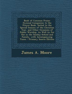 Couverture_Book of Common Praise