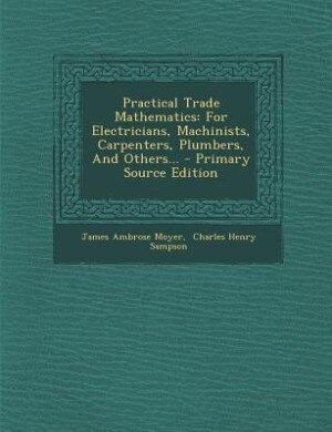 Front cover_Practical Trade Mathematics