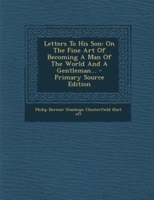Couverture_Letters To His Son
