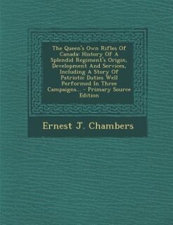 Front cover_The Queen's Own Rifles Of Canada