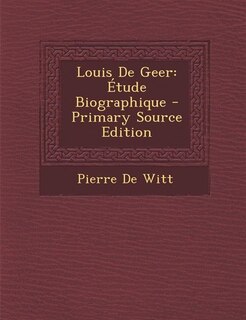 Front cover_Louis De Geer