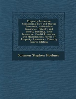 Front cover_Property Insurance