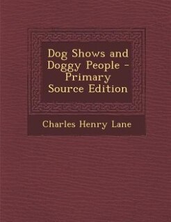 Couverture_Dog Shows and Doggy People