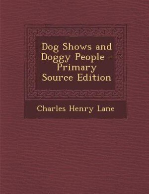 Couverture_Dog Shows and Doggy People