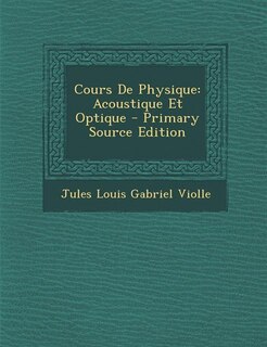 Couverture_Cours De Physique