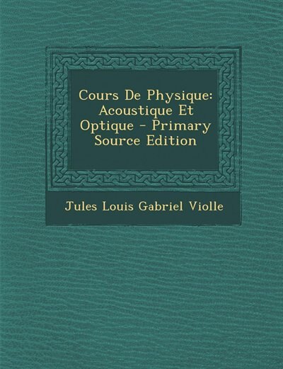 Couverture_Cours De Physique