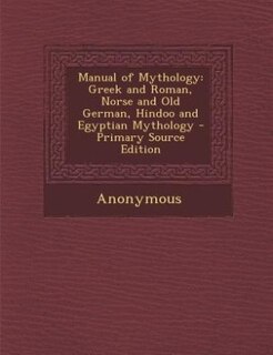 Front cover_Manual of Mythology