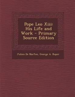 Front cover_Pope Leo Xiii