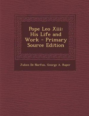 Front cover_Pope Leo Xiii