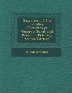 Front cover_Gazetteer of the Bombay Presidency